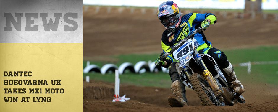 Dantec Husqvarna UK takes MX1 moto win at Lyng